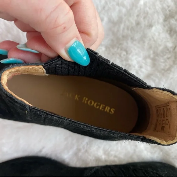 JACK ROGERS Pippa Suede Bootie Black - Picture 4 of 6